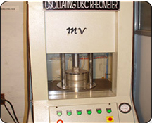 Oscillating Disc Rheometer